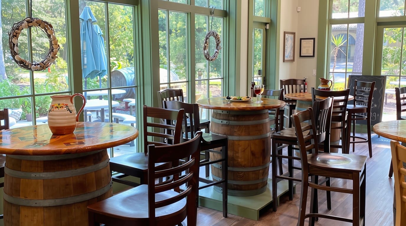 tasting room landscape